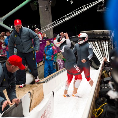 2014-02-17  OLYMPISCHE WINTERSPIELE SOTSCHI, SILBER IM 2-ER BOB, BEAT HEFTI UND ALEX BAUMANN